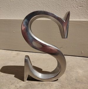 Silver Letter S